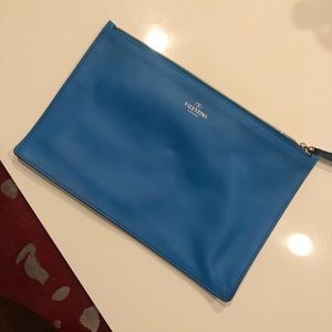 SOLD! Valentino Flat Pouch